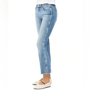 DL1961 Mara Straight High Rise Instasculpt Ankle Medium Wash Size 18W NWT